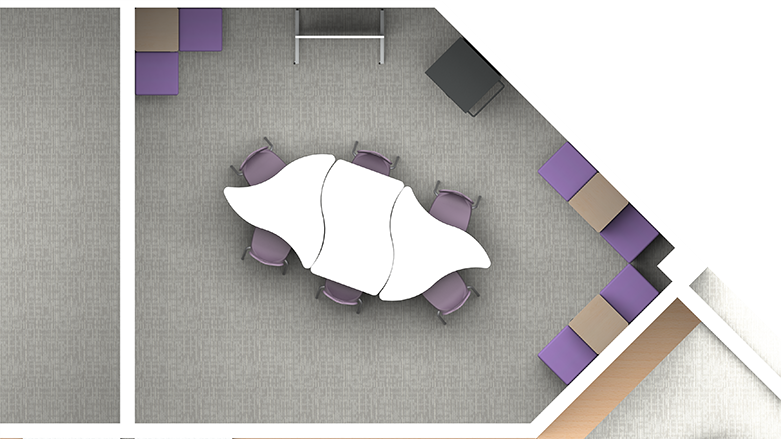 Elementary Breakout & Meeting Areas - Plan View